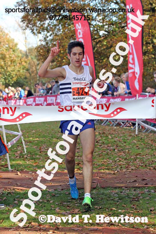 Junior mens National Cross Country Relays. Photo: David T. Hewitson/Sports for All Pics